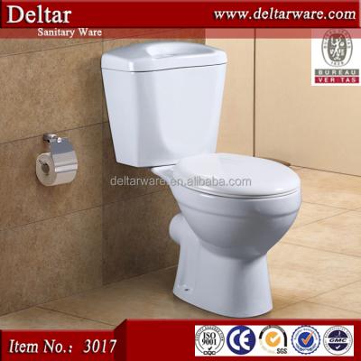 China Automatic Operation Twyford Toilet WC Italian Standard Toilet, OEM Twyford Toilet Supplier Export To Ghana for sale