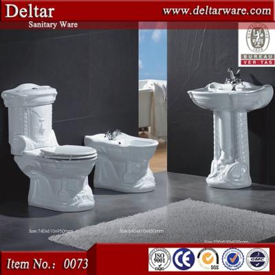 China Ceramic Color Toilet Brown Factory, Chinese Toilet Room Types, Toilet WC Price for sale