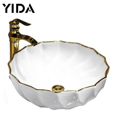 China Wholesale price of wash hand ware sanitary ware washbasin, gold washbasin, all kinds of washbasins for sale