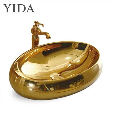 China Royal Gold Hand Wash Hand Sink Price, Sanitary Ware Sink For Sale, Commercial Hand Sink for sale