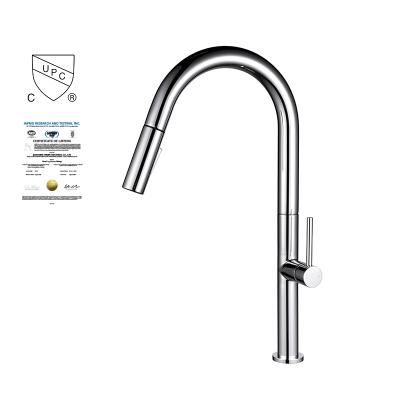 China Thermostatic Faucets SUS304 CUPC Approved Clearance/Downspout Sprayer Faucet, Factory Wholesale Swan Neck Kitchen Spray Faucet for sale