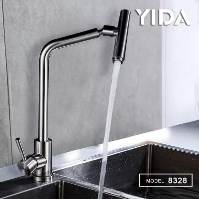 China Electric Faucets 360 Degree Rotate Economical Kitchen Faucet Sink Faucet Head Kitchen Faucet Mixer Tap Popular Design for sale