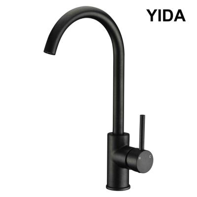 China Watermark Thermostatic Certificate Faucets Sanitary Ware , Australian Matte Black Kitchen Sink Faucet for sale