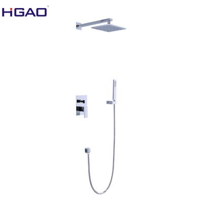 China With Single Slide Bar Shower Mixer With Hand Shower , High Quality Thermostatic Shower Mixer for sale