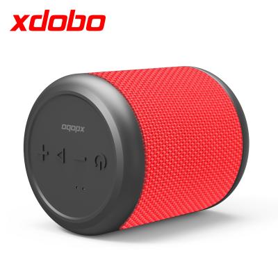 China XDOBO Wireless 15W MINI Portable Wireless Desktop Music Mini Round Speaker for sale