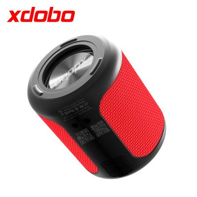 China XDOBO Wireless Round Shape Speaker 15W Waterproof Portable Speaker TWS Subwoofer Speaker for sale