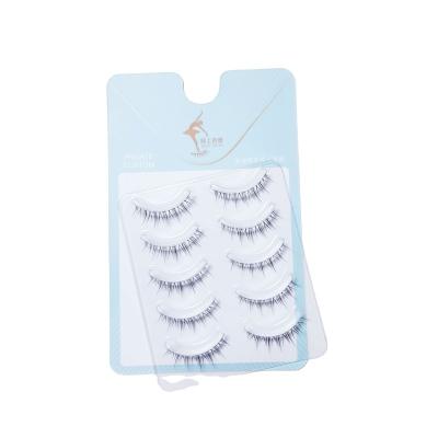 China Natural Wholesale Customized Mink Eyelash Fluffy Set Of The Last Transparent Stem Eyelash, Glue Tweezers And Other Tools for sale