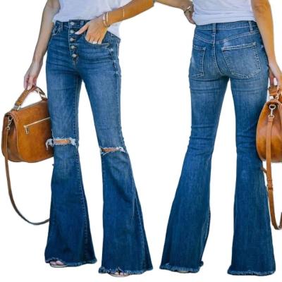 China Wholesales Breathable Spring Casual Denim Pants Work Wear Jean Trousers Casual Women Pants For Women 2022 Casual for sale