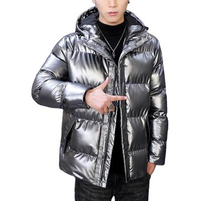 China QUICK DRY luxury long sleeve down jacket padded thick jacket men's long blast hoodie custom bomber jacket for men and women for sale