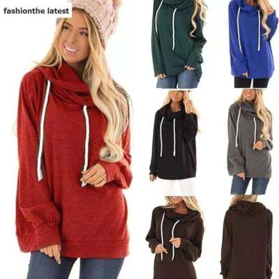 China Popula New Fashion Women Hoodies Anti-wrinkle simple high quality sports women hoodie for sale