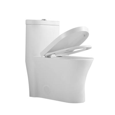 Cina Bagno di un pezzo a 19 pollici di Ada Comfort Height Toilet Elongated ceramico in vendita