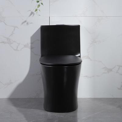 China Elongated Bowl Dual Flush One Piece Toilet With Round Bowl 1.28 GPF/4.8LPF for sale