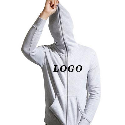 China Wholesale Custom Anti-pilling Blank Hoodie Full Face Zipper Heavy Hoodie Men's Hoody for sale