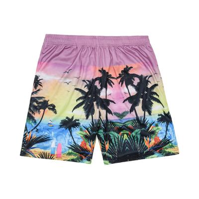 China OEM QUICK DRY polyester custom sublimation printing mens swimwear beach abbreviations for sale