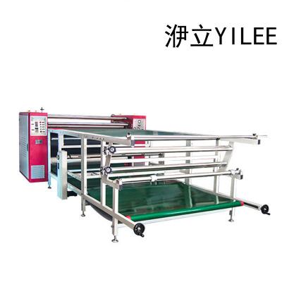 China digital roll rosin tech shirt printing press dual heat roll paper transfer patches machine for sale