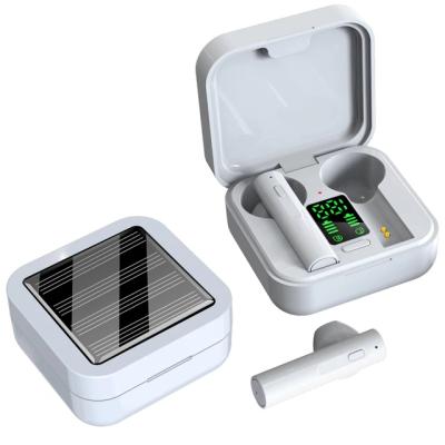 China In-ear Air6 plus solar charging mini aerphone waterproof wireless android headphones for samsung earbuds earphone price tws earphone for sale