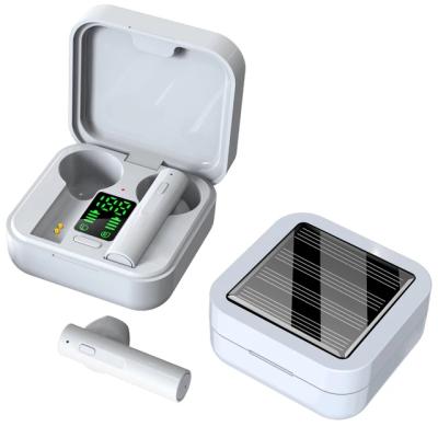 China In-Ear Air6 Plus TWS Wireless Waterproof Earphone With 5.0 LED Solar Charging Earbuds Mini Headset Earbuds For Xiaomi Redmi Android for sale