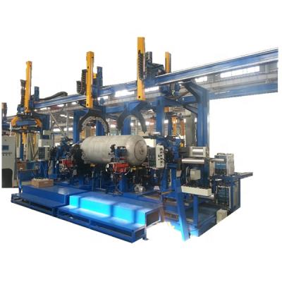 China Cylinder Manufacturer High Performance LNG Gas Tank/Cylinder MIG Perimeter Welding Machine Circular Seam Welder for sale