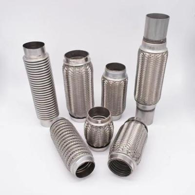 China Best Price SS304 Connector^ Stainless Steel Flexible Exhaust Pipe Flexible Exhaust Pipe Connector for sale