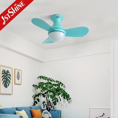 China Quiet DC Motor Led Light Small Ceiling Fan Decorative For Morden Room for sale