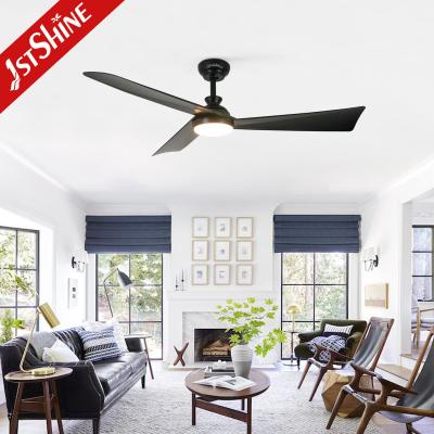 China 52 Inch Dimmable LED Light Ceiling Fan With Lights Remote Control 6 Speed for sale