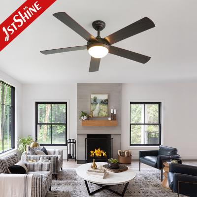 China 5 Blades Ceiling Fan With Light Ac Motor 3-Speed Remote Modern Led Ceiling Fan for sale