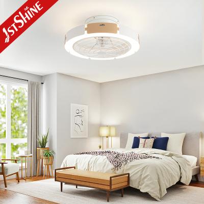 China Led Ceiling Fan With Remote And Light 6-Speed Choice Flush Mount Led Ceiling Fan for sale