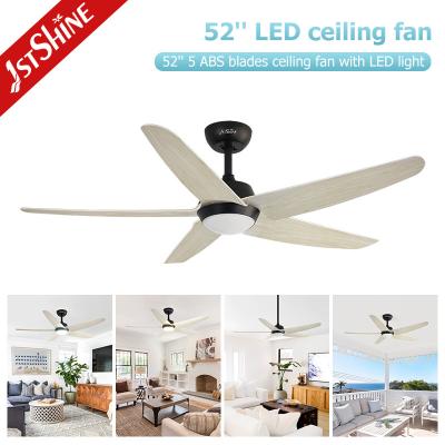 China LED 5 Blade Ceiling Fan , Living Room Quiet High Speed DC Ceiling Fan for sale