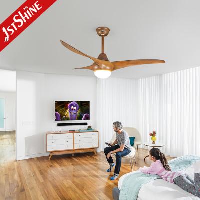 China Plastic Blade Inverter 60W Electric Ceiling Fan Indoor Decorative Lighting for sale