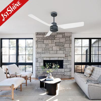 China ODM 220 - 240V Remote Control ABS Ceiling Fan For Living Room for sale