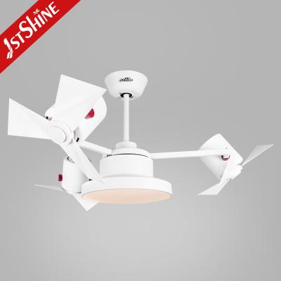 China Power Saving ABS Blade Home Office Ceiling Fan With Light 3 Color for sale