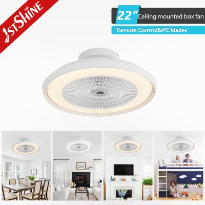 China Umschließen Bladeless LED Deckenventilator mit dimmbaren Weiß modern für das Studierzimmer zu verkaufen