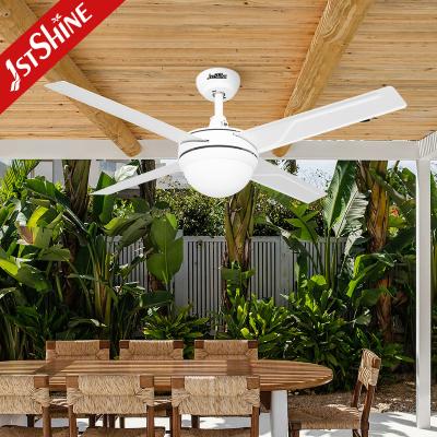 China Fan de techo remota de Dimmable LED de las cuchillas del hierro del OEM 4 230V 50HZ en venta