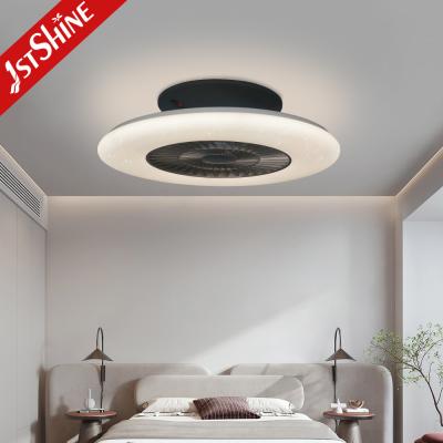 China Flush Mount 24inch Bedroom Ceiling Fan Light Reversible AC Motor for sale