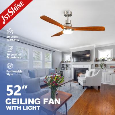 China Low Noise Anti Corrosion Color Changing Ceiling Fan With 110v AC Motor for sale