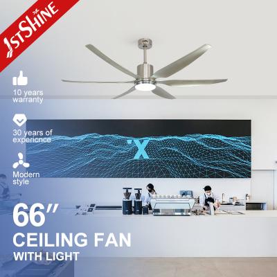 China 6 ABS Blades Silent DC Motor Remote App Control  LED Ceiling Fan With Light for sale