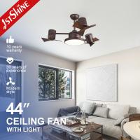 China Power Saving ABS Blade Home Office Ceiling Fan With Light 3 Color for sale