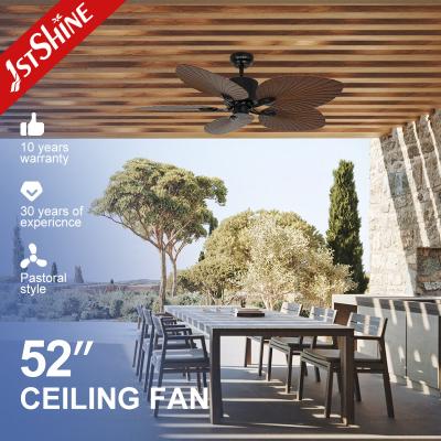 China Low Noise Decorative Tropical  Large Airflow Energy Saving 5 Blades Ceiling Fan for sale