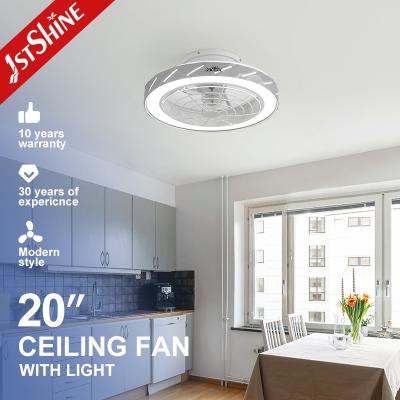 Chine Dimmable moderne a mené la fan de plafond affleurante de bâti de moteur économiseur d'énergie de C.C de fan de plafond à vendre