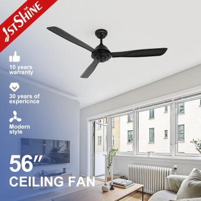 Chine Patio fan de plafond industrielle de lame en métal de 52 pouces avec à télécommande à vendre