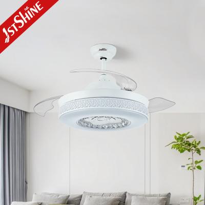 China 42 retractables avanzan lentamente teledirigido interior sin cuchilla de la fan de techo del LED en venta