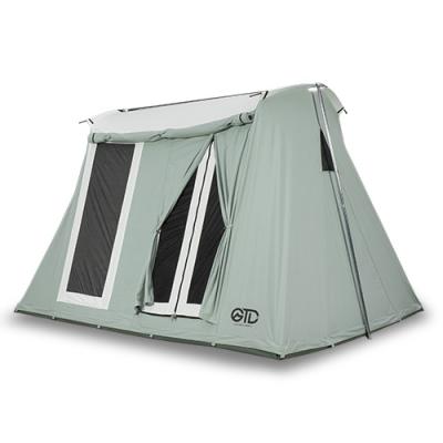 China GTD Offweek Glamping Waterproof Camouflage Game Glamping Cotton Canvas/Outdoor Tent 4 Person Field 4 Season High Quality for sale