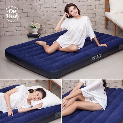 China Foldable Lazy Sleeping Air Mattress Air Mattress With Built In Pump Queen Mattress Quick Inflate Blast for sale