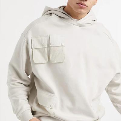 China Factory clothing anti-pilling pocket retail men's hoodies service sweatshirt plain wholesale heavy sweatshirts for sale