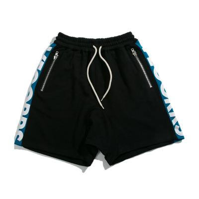 China Anti-wrinkle summer custom retro men's casual sports shorts with butterfly print running shorts for men for sale