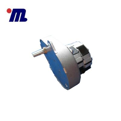 China Totally Enclosed Pear-Shaped AC Synchronous Motor S50 With Gearbox For Chart Recorder for sale