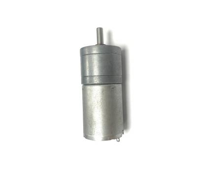 China TK-GM25-370Shipping and Handling Totally Enclosed DC6V PMDC Brushed Turn Wheel Gear Motor Used for Electric Curtain for sale