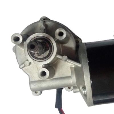 China Totally Enclosed SG-P76 5N.M 24V 60w DC Worm Gear Motor with Permanent Magnet Type High Torque and Power Motor for sale