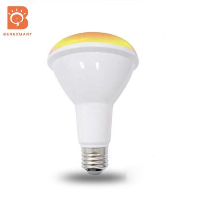 China Benexmart Home Tuya Zigbee 3.0 BR30 Led Bulb RGBCW Dimmable Light Work With Smart Life SmartThings HU Alexa Google Home Voice Control for sale