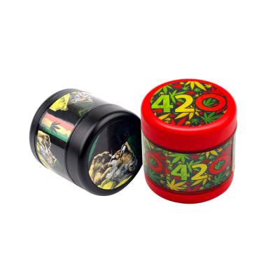 China China Premium Portable 55Mm Mini Plastic Tobacco Herb Spice Jar Custom Grinder From Manufacturer Model MYQ-M2 for sale